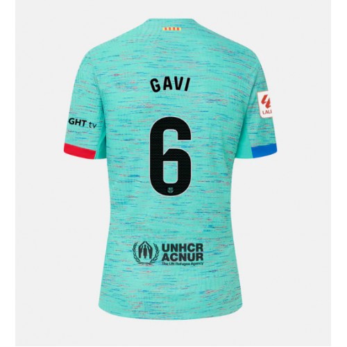Fotballdrakt Dame Barcelona Paez Gavi #6 Tredjedrakt 2023-24 Kortermet